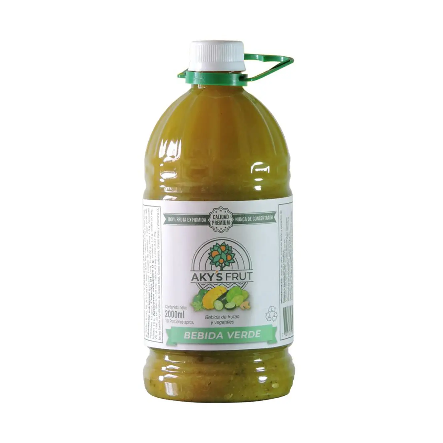 AkyS Frut Jugo Verde 2 L