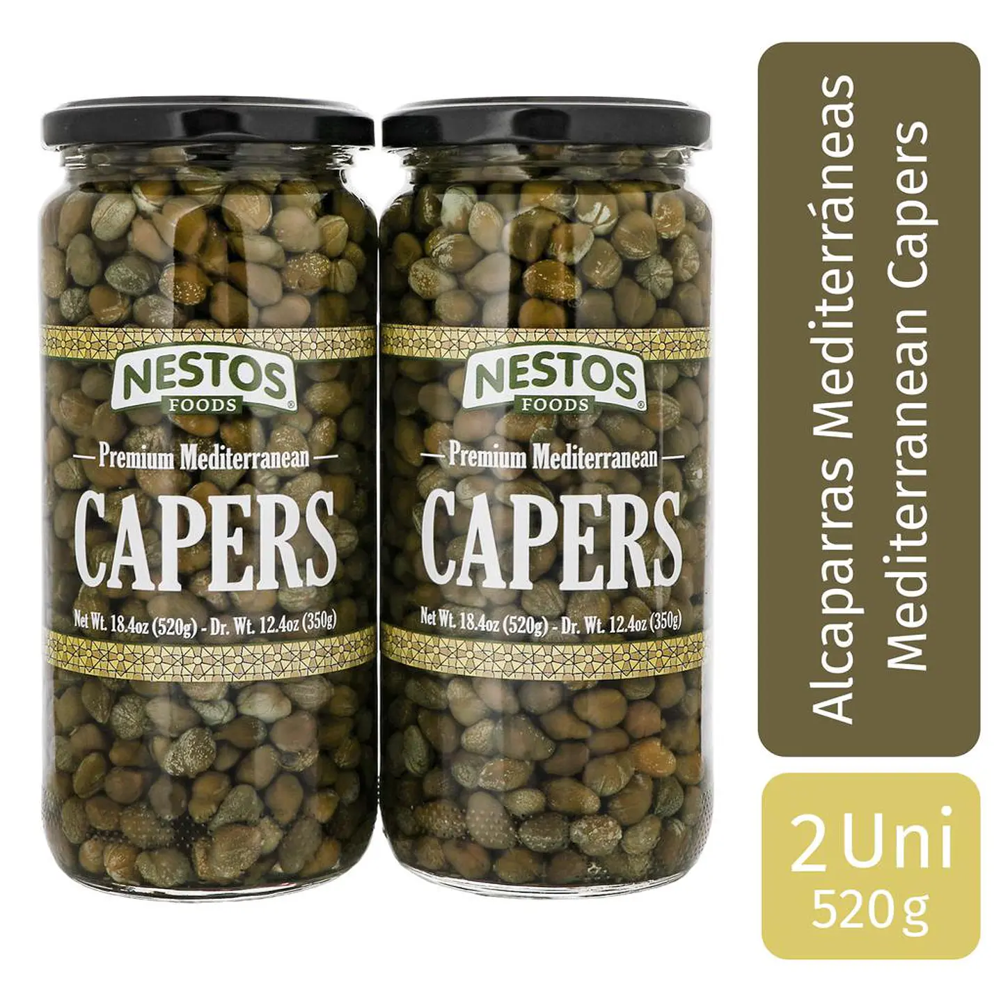 Nestos Alcaparras en Salmuera 2 Unid 350 g