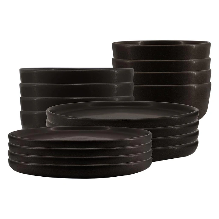Nobia Set de Vajilla Esmaltada 16 Pzas