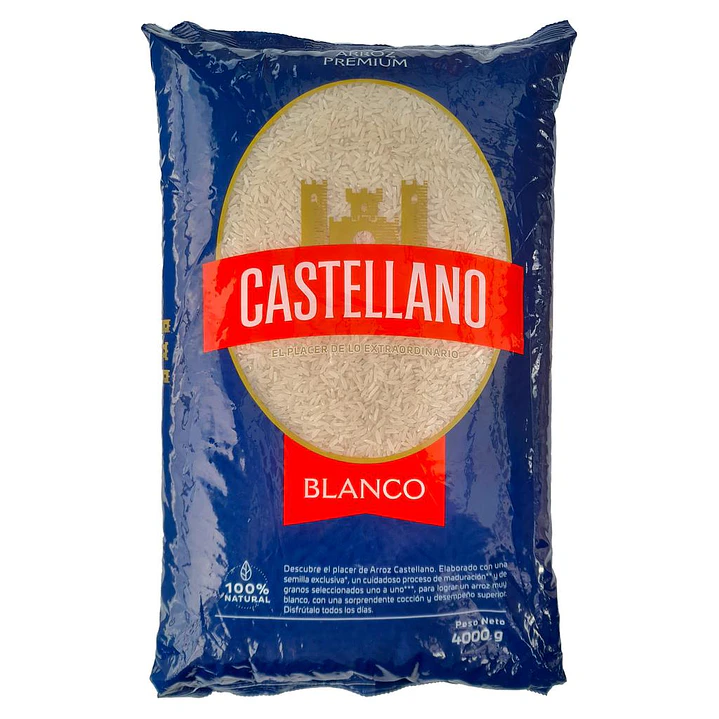 Castellano Arroz Blanco 4 kg