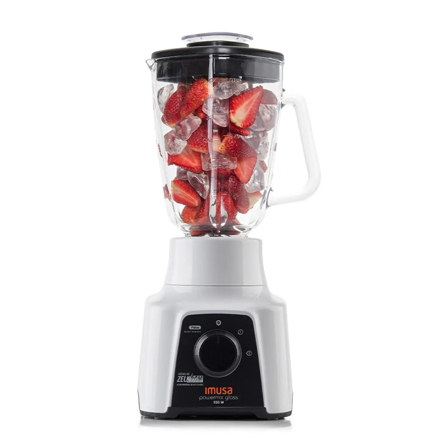 Licuadora Imusa PowerMix Glass 2 Velocidades Vaso Vidrio