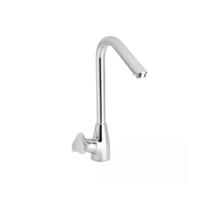 Llave Para Lavaplatos Sencilla Aluvia Triceta + Griflex