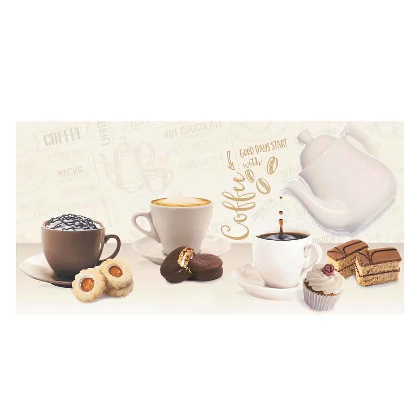 Base Deco Cappuccino Beige Cara Única 30 x