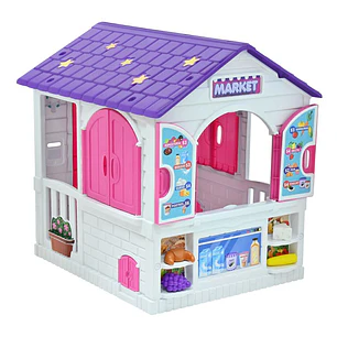 Prinsel Casa de Juego y Supermercado Infantil Playhouse 2 1