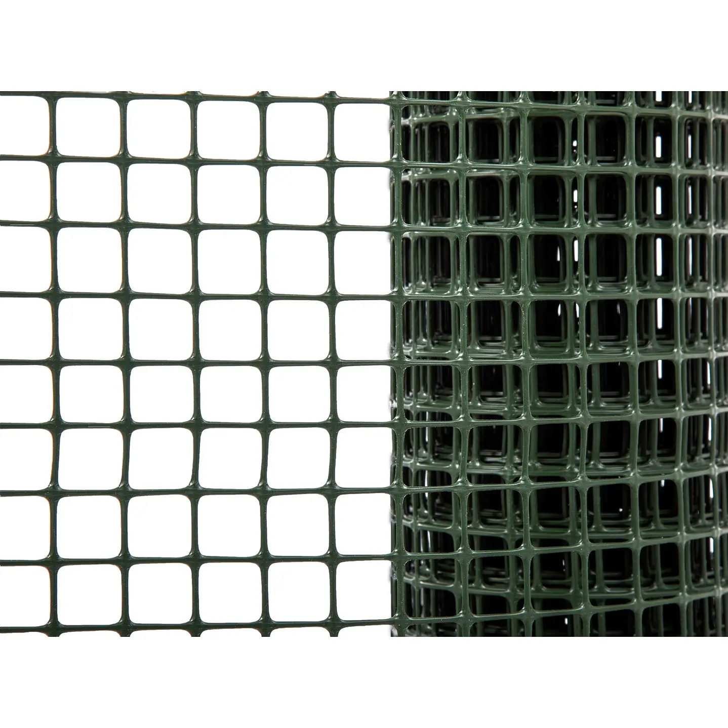 Malla cuadrada todo terreno 15 x 15 mm 1.0m 220g m 30m verde