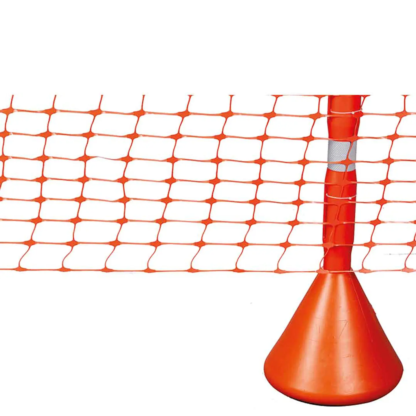 Malla Señalización de 1 x 50 mt Naranja