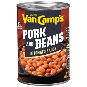 Van Camps Cerdo con Fríjoles 8 Unid 425 g