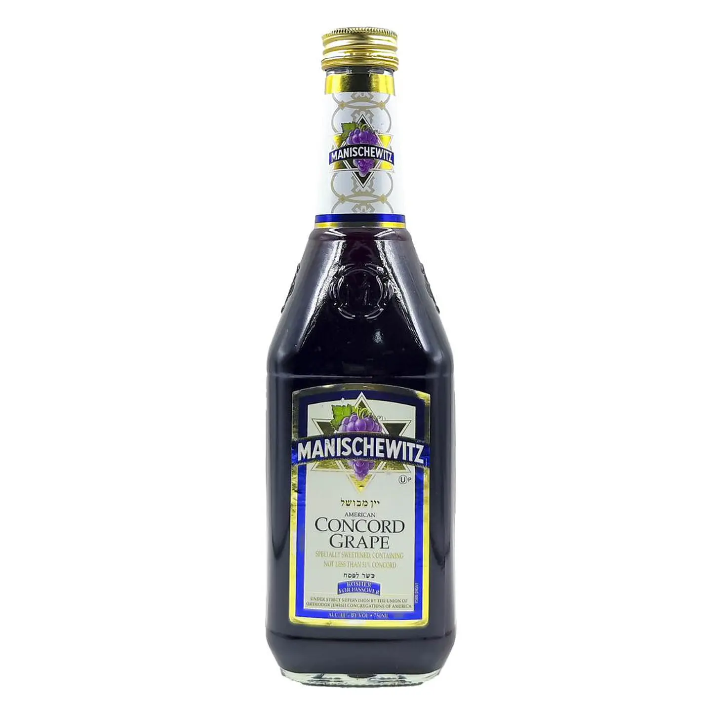 Manischewitz Concord Grape Vino Tinto 750 mL