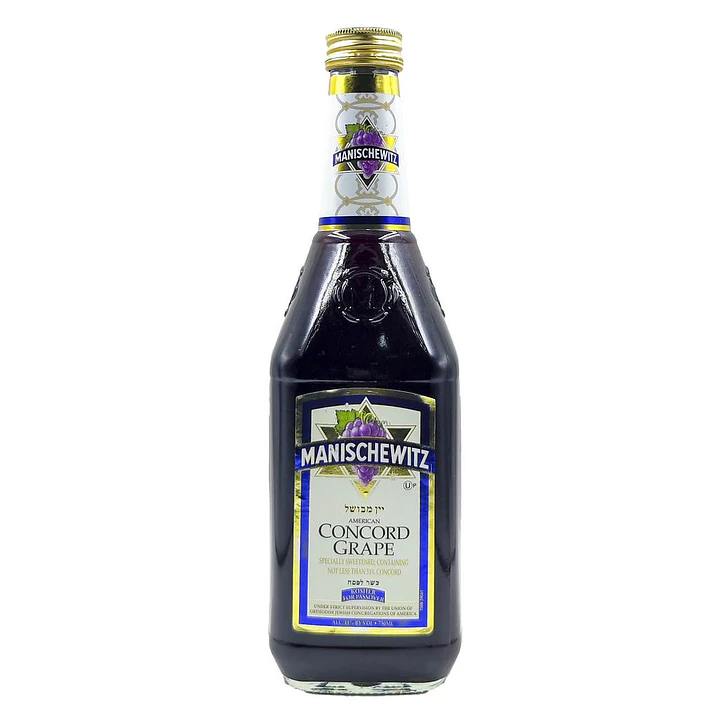 Manischewitz Concord Grape Vino Tinto 750 mL