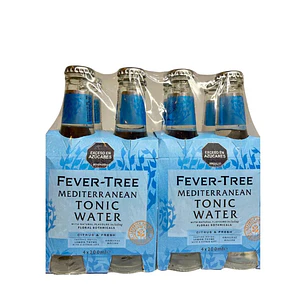 Fever Tree Agua Tónica Sabor Mediterránea 8 Unid 200 mL