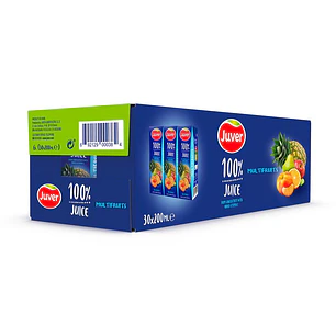 Juver Jugo 100% Multifruta 30 Unid 200 mL