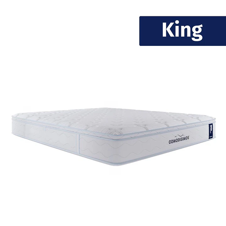 Comodísimos Colchón King Duplex 200 cm x 200 cm x 30 cm