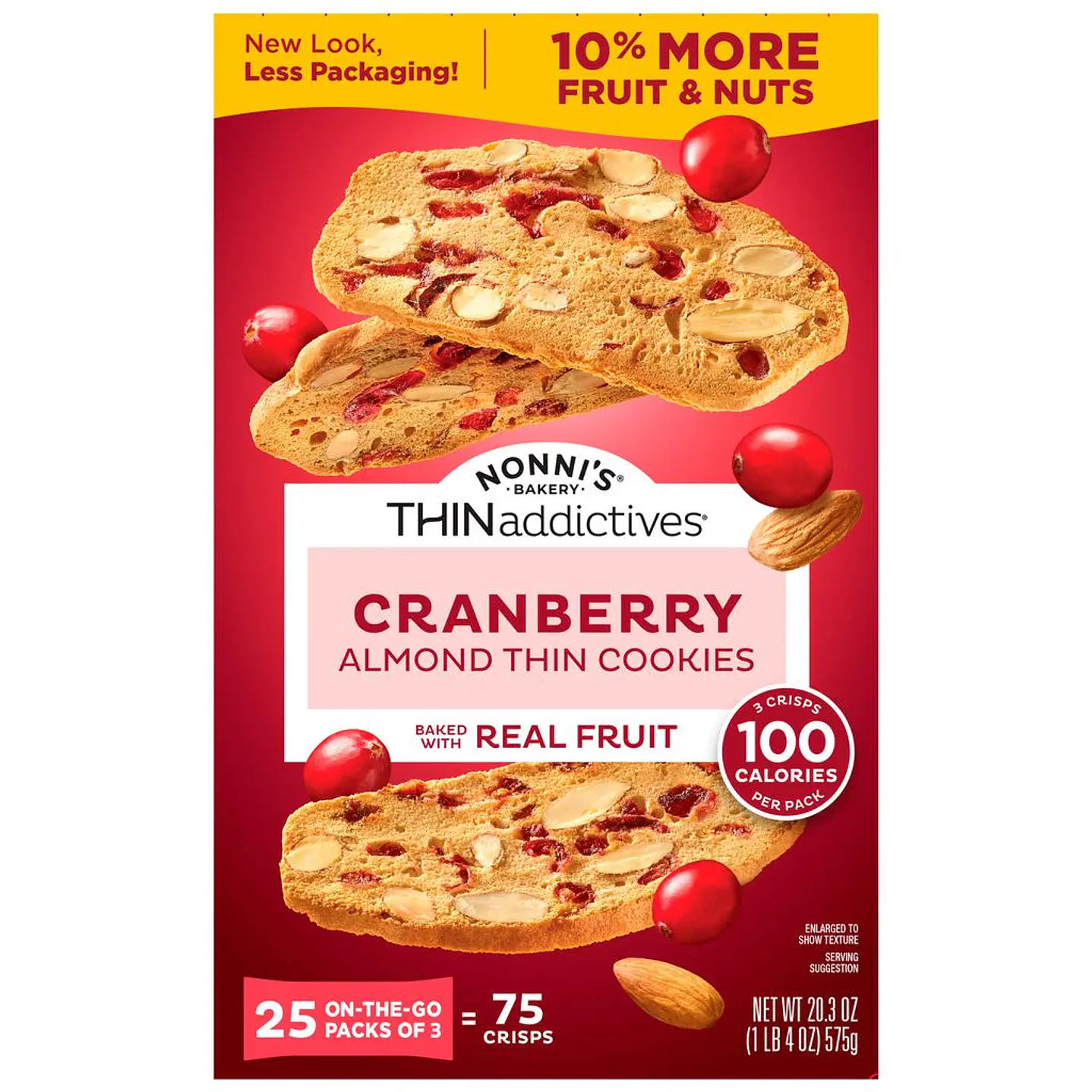 Nonnis Galletas con Almendras y Arándanos 575 g