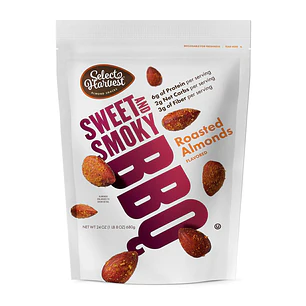 Select Harvest Almendras Sabor Barbacoa Dulce Ahumada 680 g