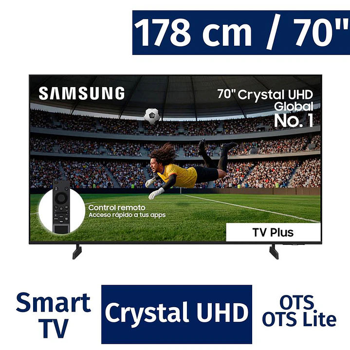Samsung 178 cm Crystal Processor 4K TV