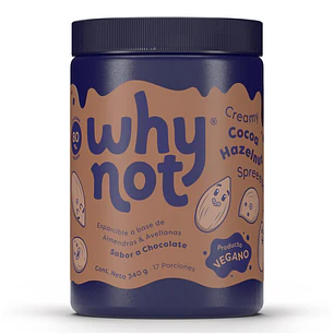 Why Not Esparcible Almendras Avellanas Sabor Chocolate 340 g