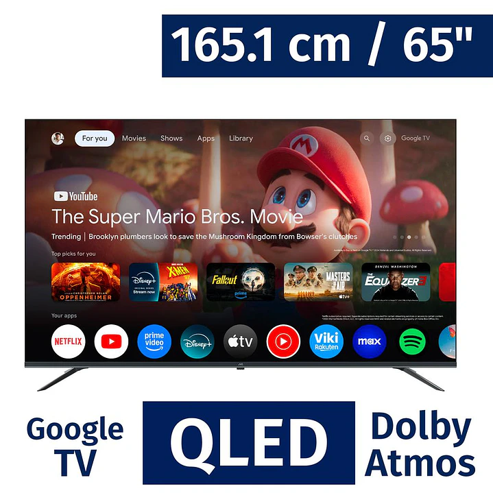 JVC 165.1 cm Pulg Smart Android 4K UHD TV L