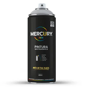 Pintura en Aerosol Mercury 400 ML Gris Maquina