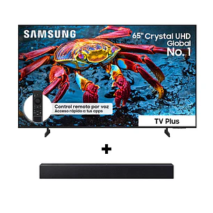 Combo TV Samsung 65 Crystal UHD 4K UN65U8500HK + Soundbar