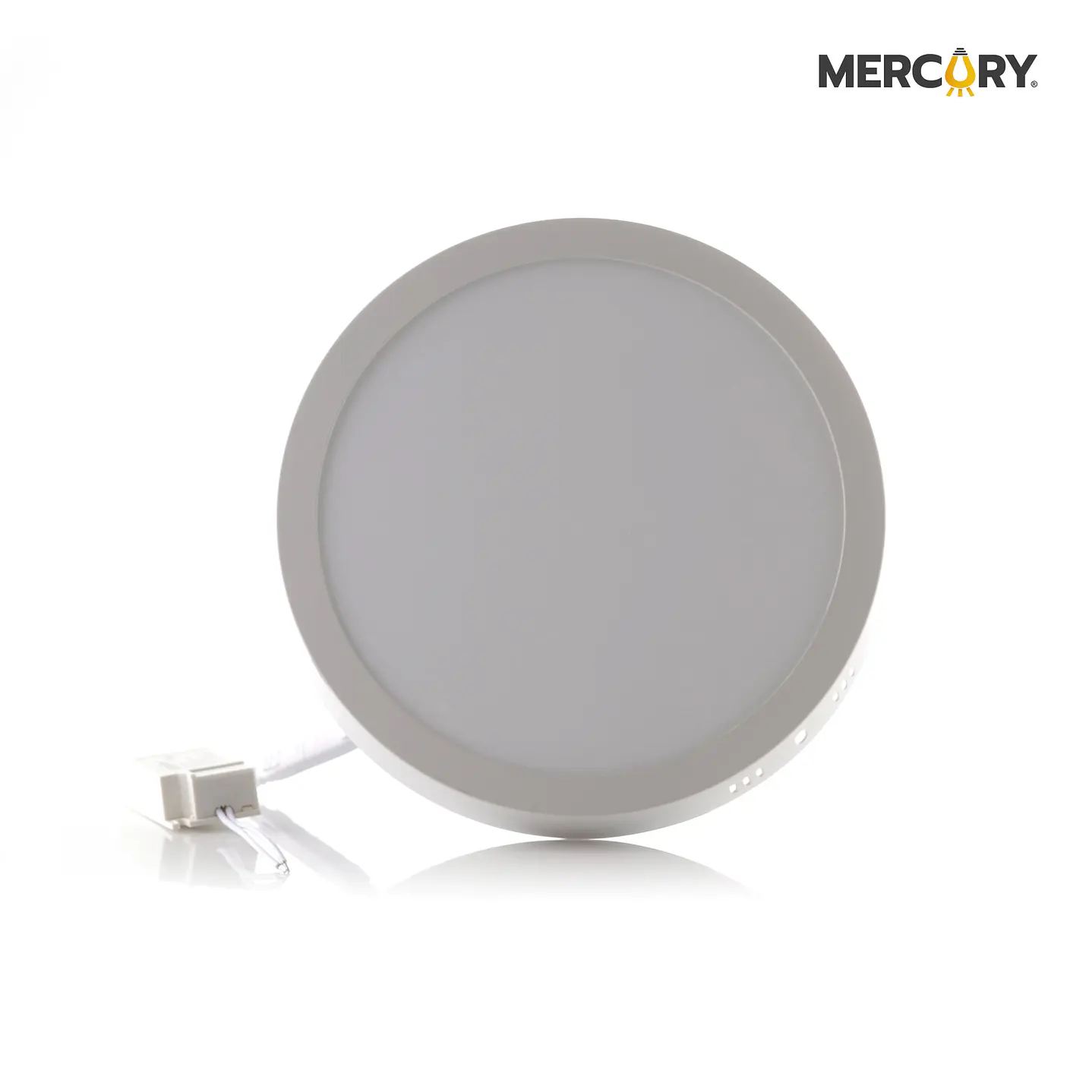 Panel LED 18 Watss 8 Blanco Redondo Sobreponer x 1 Unid