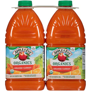Apple Eve Jugo de Naranja y Zanahoria 2 Unid 2.84 L