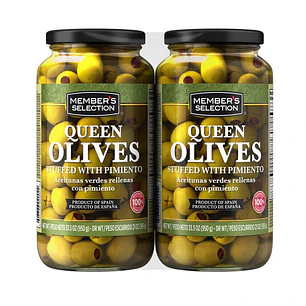 Members Selection Aceitunas Rellenas Pimiento 2 Unid 595 g