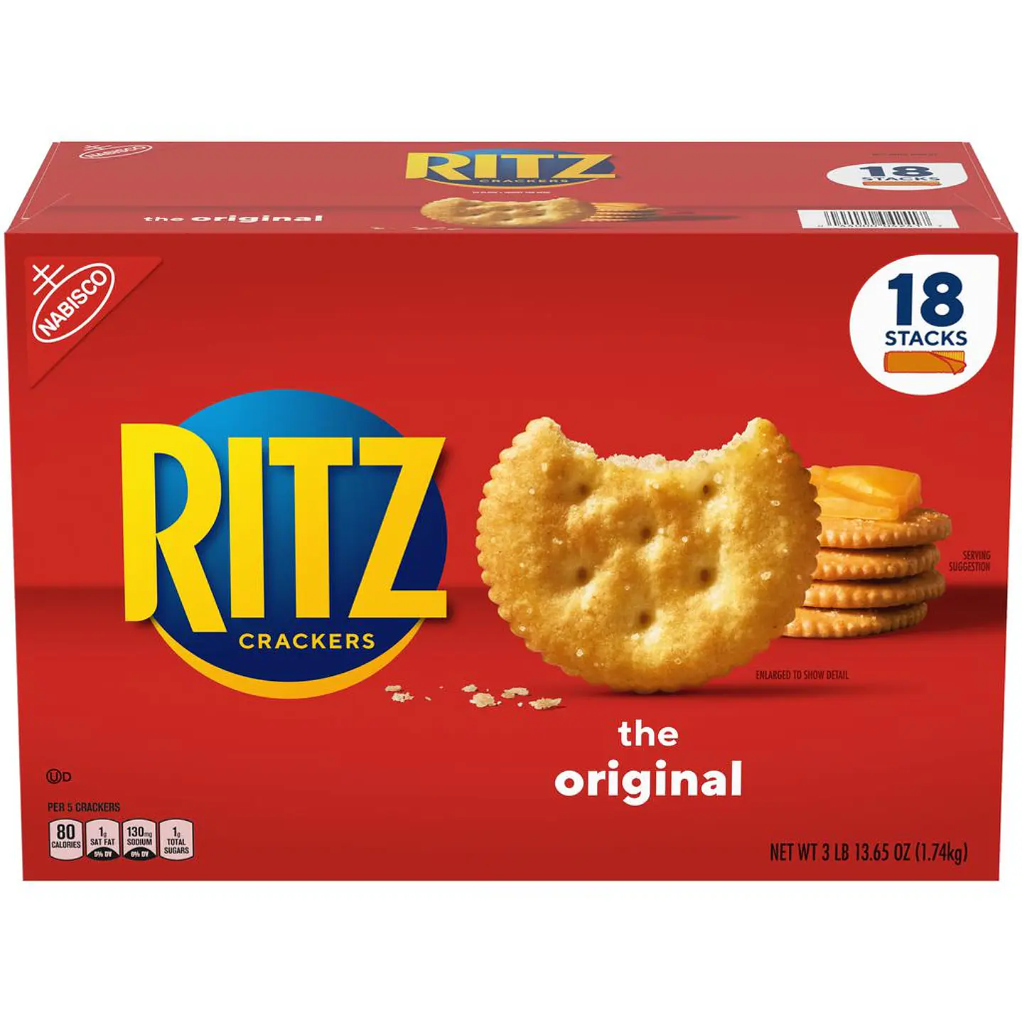 Ritz Galletas Originales 18 Unid 97 g