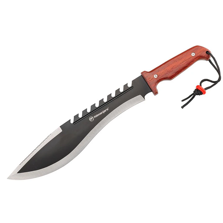 Kilimanjaro Machete con Hoja de Acero Inoxidable + Funda