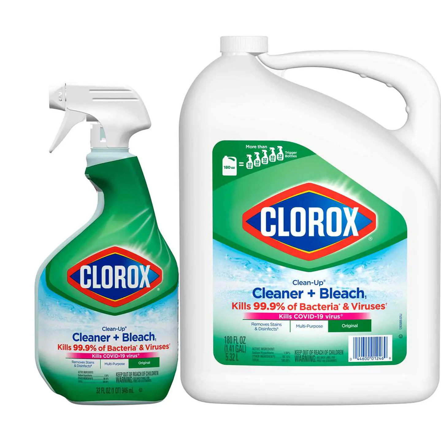 Clorox Clean up Limpiador 5.32 L + 946 mL + 32 oz
