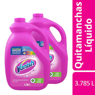 Vanish Removedor Manchas 2 Unid 3.785 L