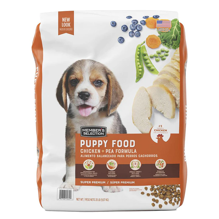 Members Selection Alimento Pollo Perros Cachorros 9.07 kg