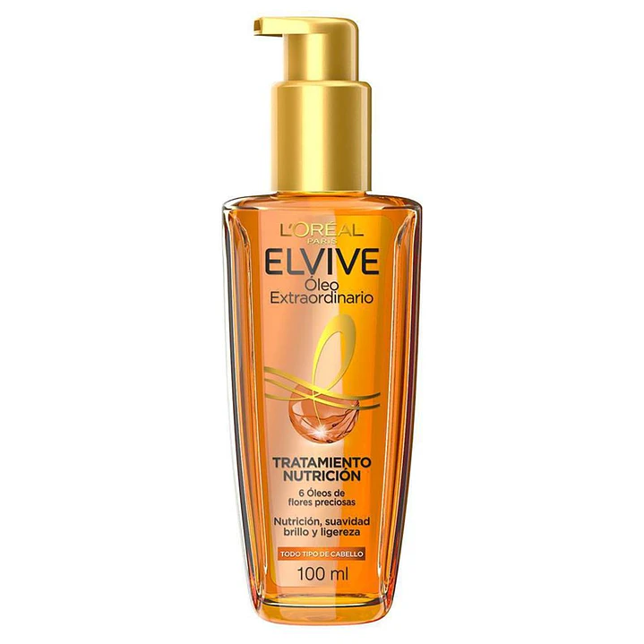 Elvive Óleo Extraordinario Nutrición 2 Unid 100 mL