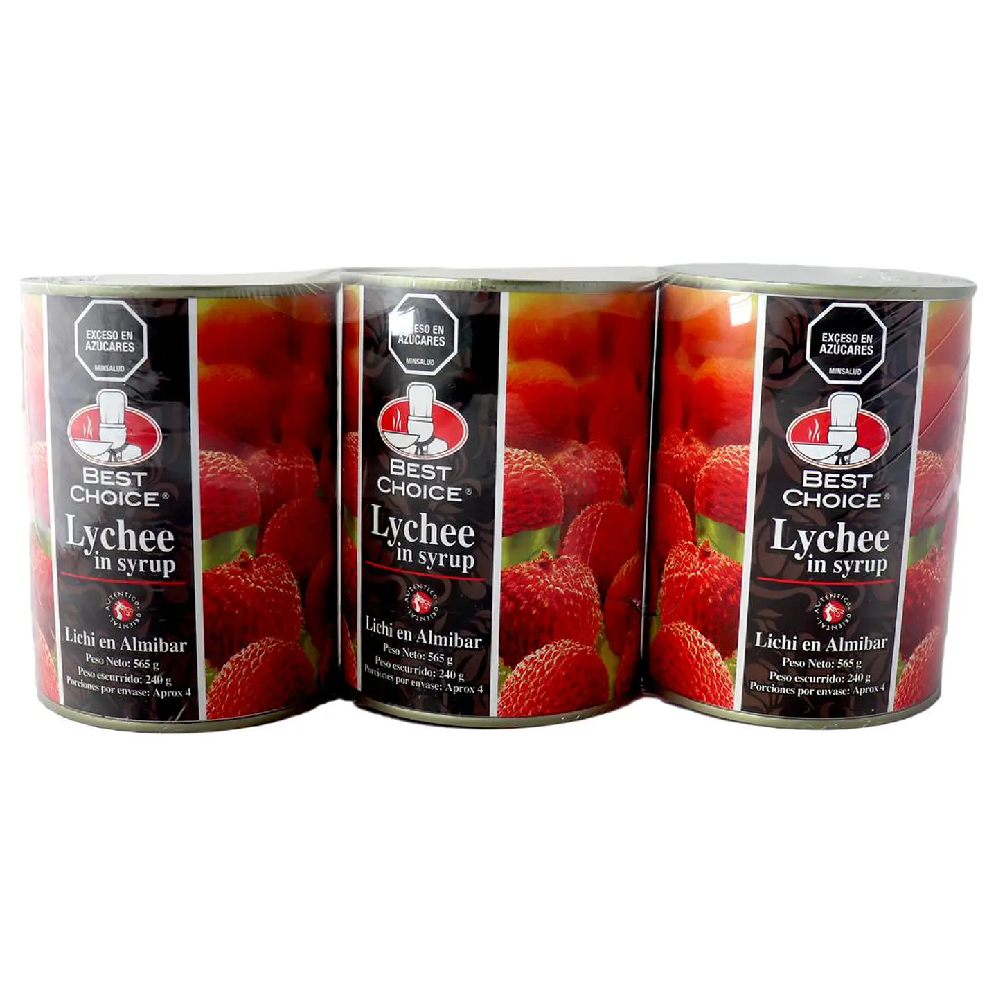 Best Choice Lychees en Almíbar 3 Unid 240 g