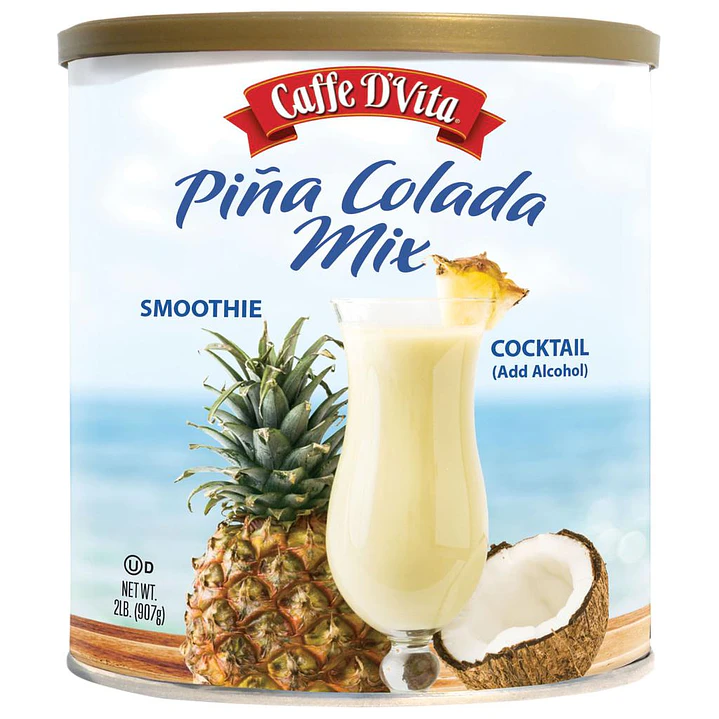Caffe DVita Mezcla en Polvo Piña Colada 907 g