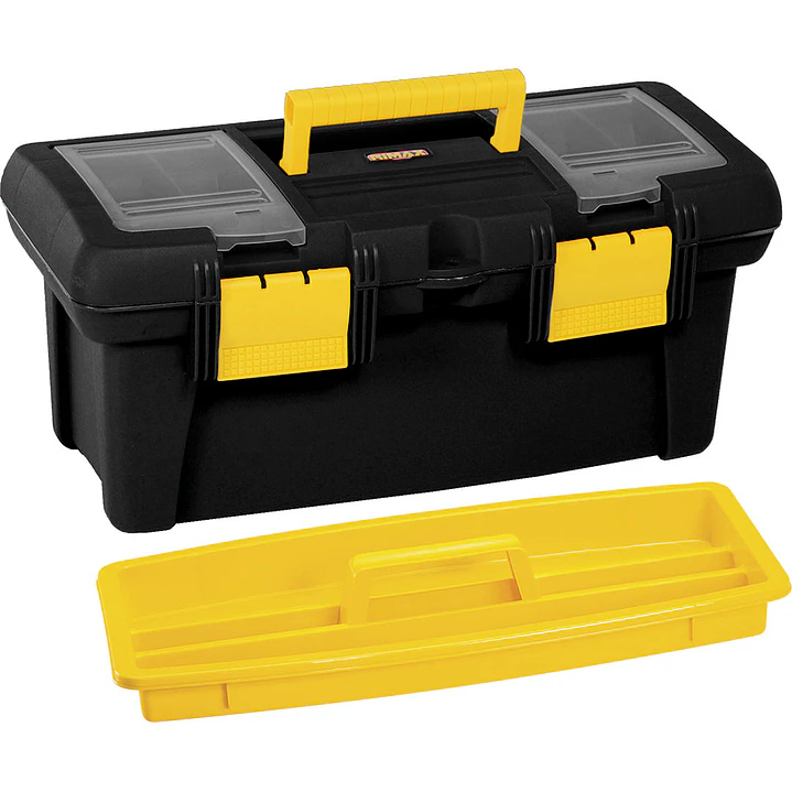 Caja Herramientas 18 Pulg Tapa Panal Negro