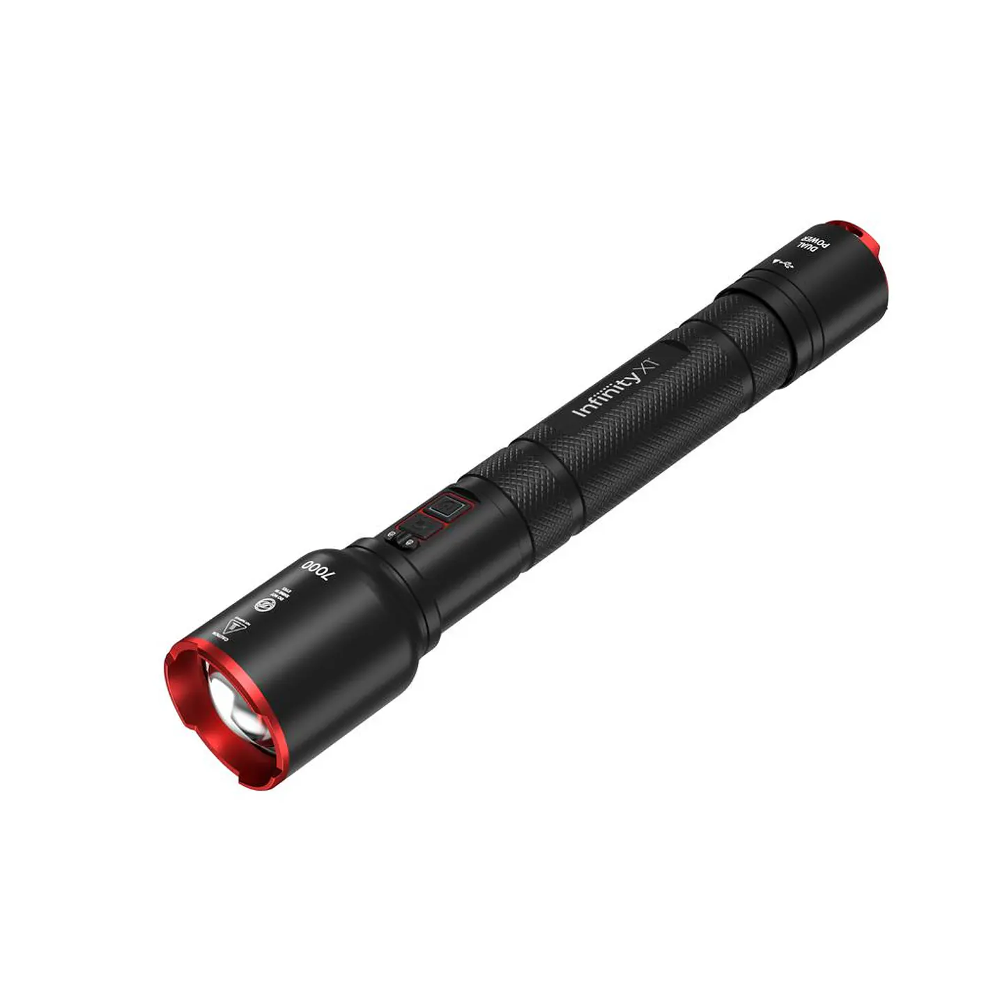 InfinityX1 Linterna de Doble Potencia con 3 Modos de Uso