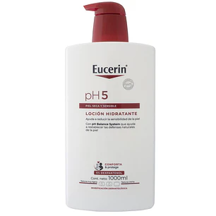 Eucerin Crema Hidratante para Piel Sensible PH5 1 L