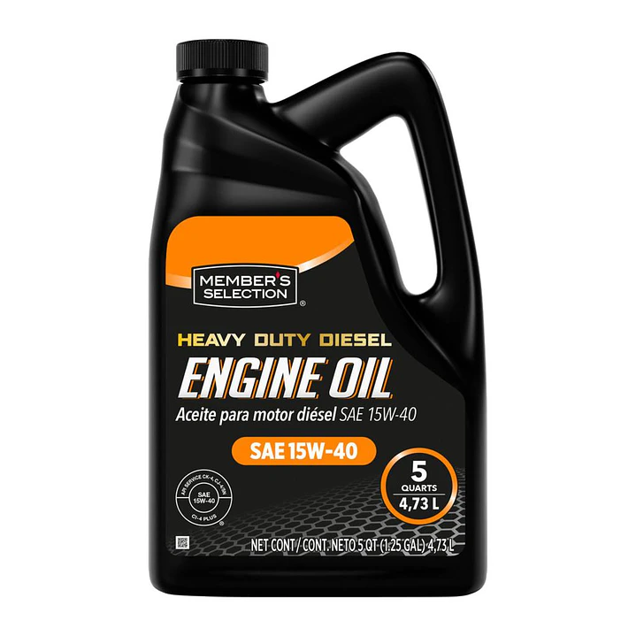 Members Selection Aceite para Motor SAE 15 W 40 4.73 L