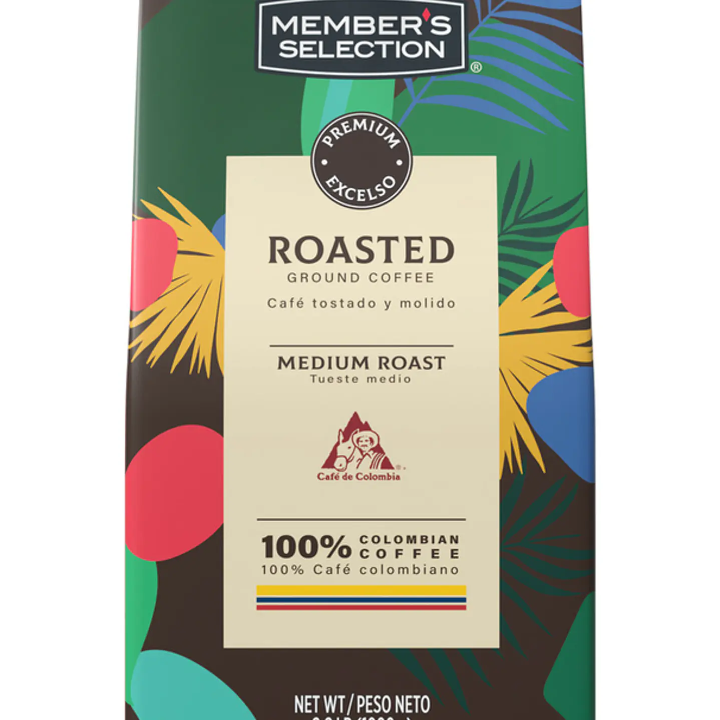 Members Selection Café Tostado y Molido 1 kg