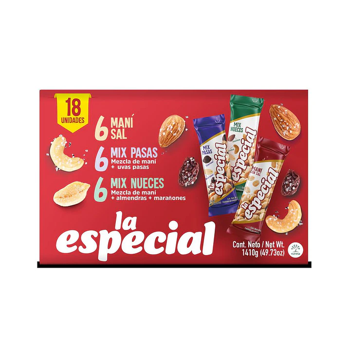 La Especial Maní y Nueces Sabores Surtidos 1 410 g