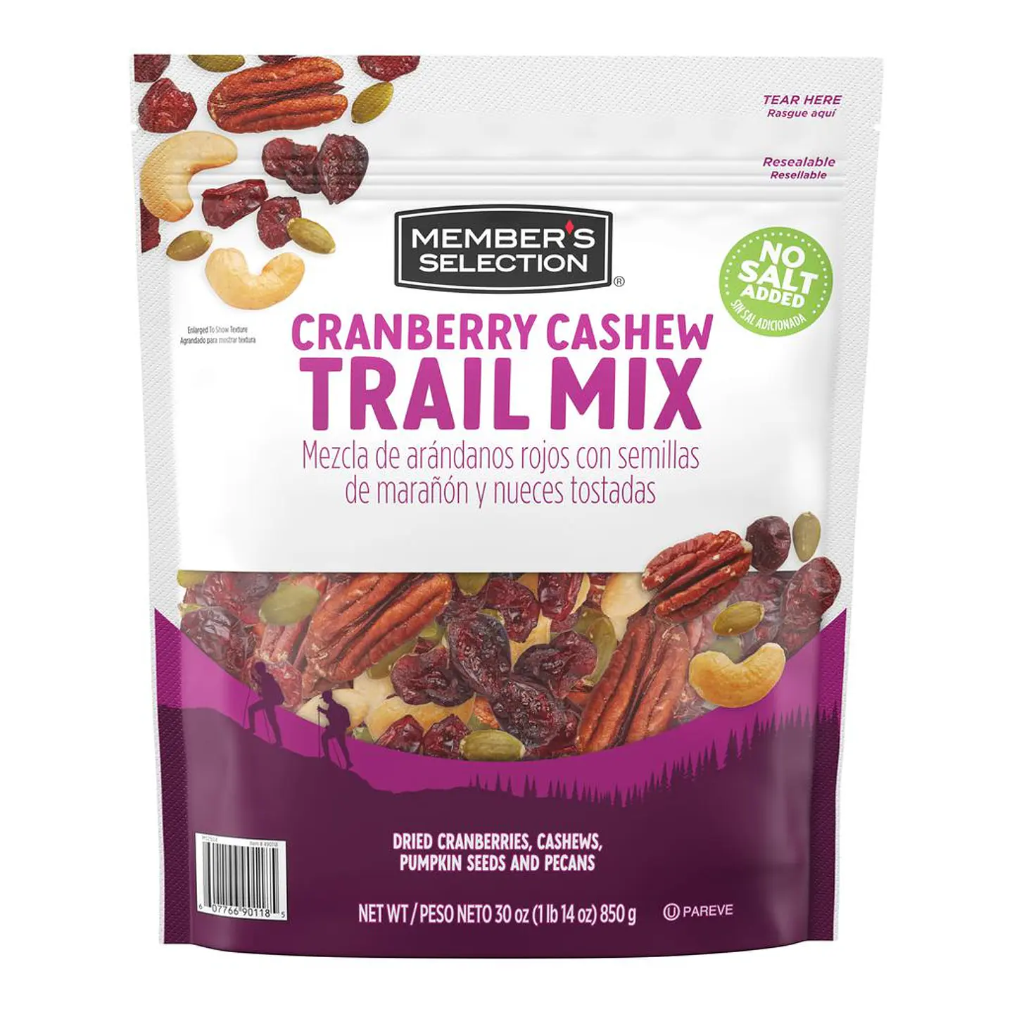 Members Selection Mezcla Calabaza Nueces Pecanas 850 g
