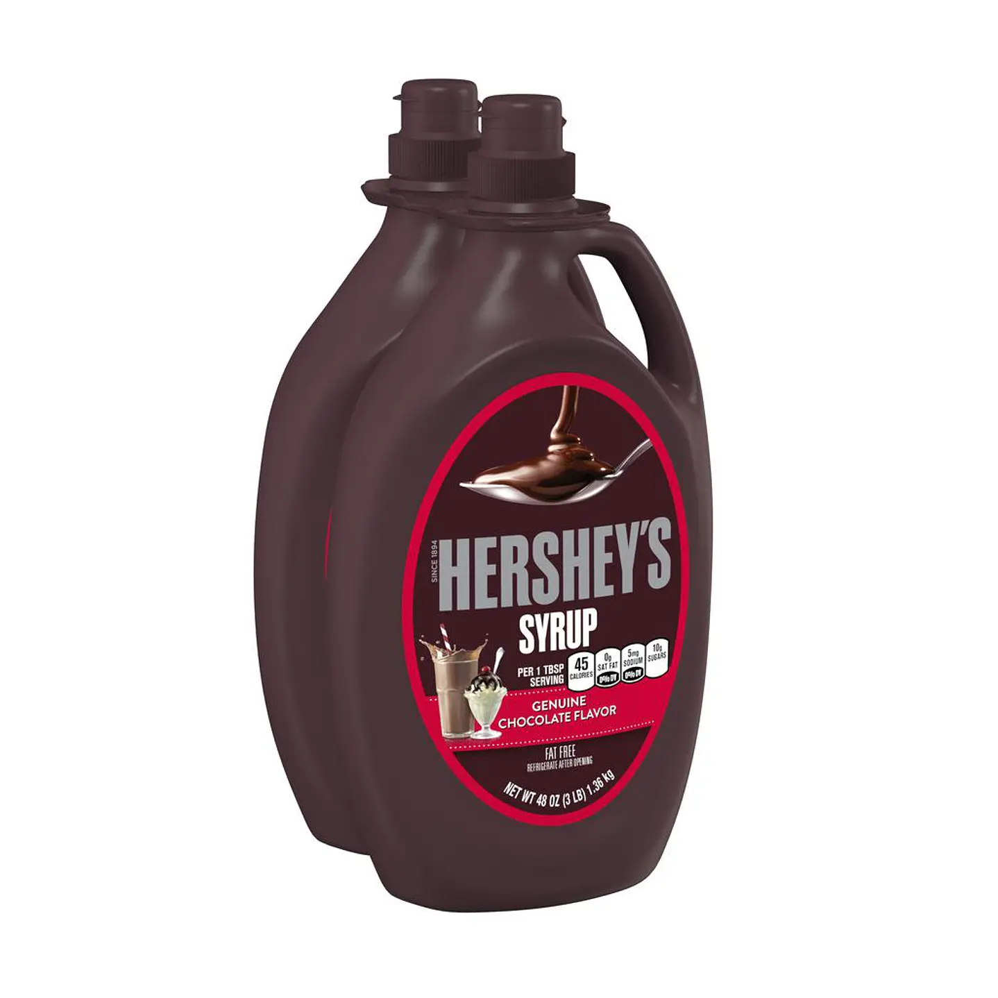 Hersheys Jarabe de Chocolate 2 Unid 1.36 kg