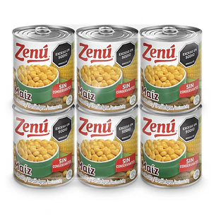 Zenú Maíz Dulce 6 Unid 241 g