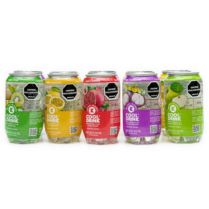 Cool Drink Agua Saborizada 24 Unid 340 mL