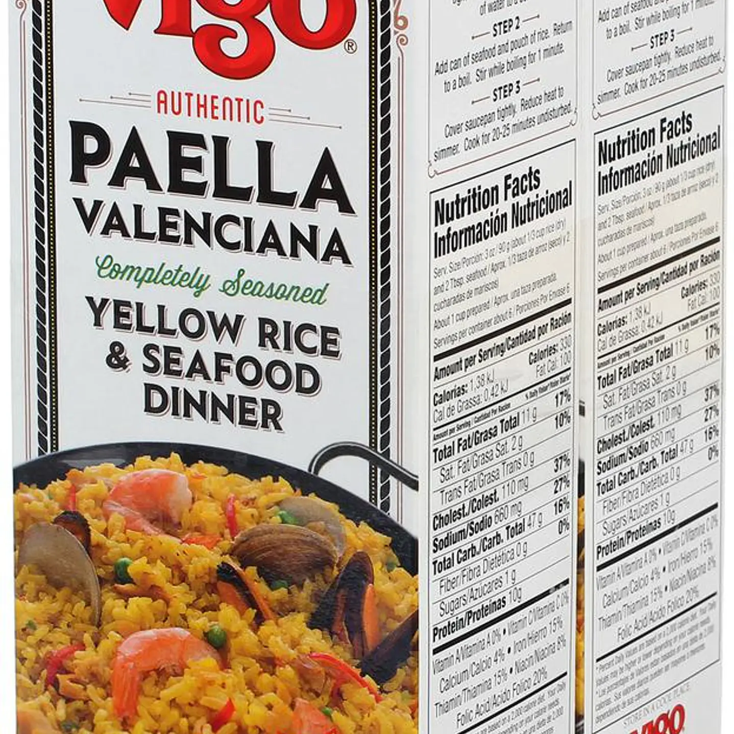 Vigo Paella Valenciana 2 Unid 539 g