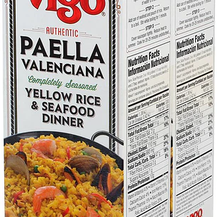 Vigo Paella Valenciana 2 Unid 539 g