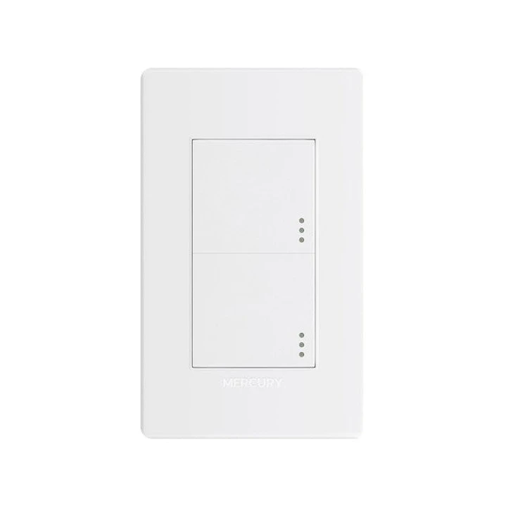 Interruptor Doble Plus Blanco
