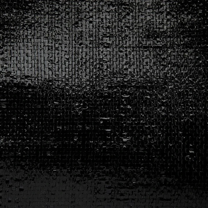 Tela PP Circ Cubre Suelos 90 CM R90T Abierta Plana Negro