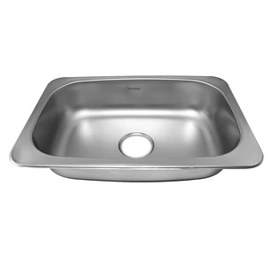 Lavaplatos Inox 60 x 40 cm Submontar Radiante