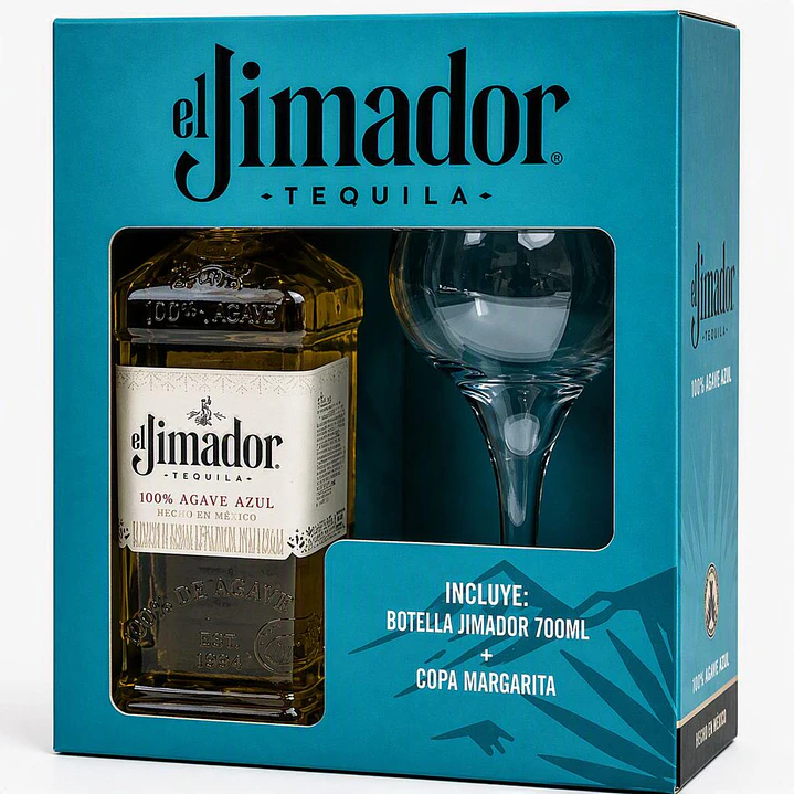 El Jimador Tequila Reposado 700 mL + 1 Copa Margarita